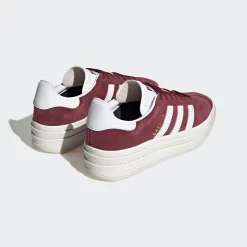 Adidas Originals Fashion Sneakers Sneaker Low GAZELLE BOLD Kvinder Mørkerød -Sneakerbutik Til Kvinder 01d90f6fd22b7146825f05e31281a3c1