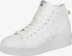 Adidas Originals High Top Sneakers Sneaker High NIZZA PLATFORM MID Kvinder Hvid