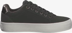 S.Oliver Fashion Sneakers Sneaker Low Kvinder Grøn -Sneakerbutik Til Kvinder 703525746dfaa25f1760683504538ca5
