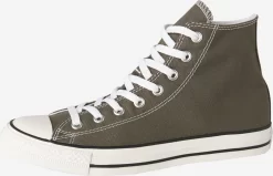 Converse High Top Sneakers Sneaker High Chuck Taylor Kvinder Grå