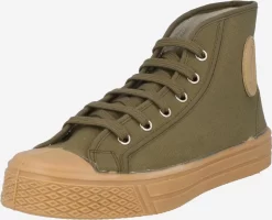 High Top Sneakers Sneaker High Kvinder Oliven