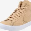 Nike Sportswear High Top Sneakers Sneaker High BLAZER MID PRM MF Kvinder Beige