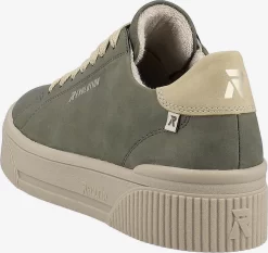 Fashion Sneakers Sneaker Low Kvinder Mørkegrøn -Sneakerbutik Til Kvinder 89e85203ea6ba302474c2615eb229070