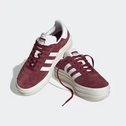 Adidas Originals Fashion Sneakers Sneaker Low GAZELLE BOLD Kvinder Mørkerød -Sneakerbutik Til Kvinder 8d3f97cf7231d79b057e487d3ec042bc
