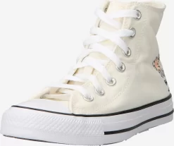 Converse High Top Sneakers Sneaker High Kvinder Naturhvid