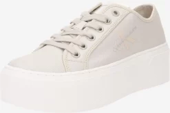 Calvin Klein Jeans Fashion Sneakers Sneaker Low Kvinder Beige