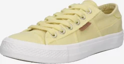 Dockers By Gerli Skate Sneakers Sneaker Low Kvinder Pastelgul