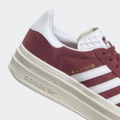 Adidas Originals Fashion Sneakers Sneaker Low GAZELLE BOLD Kvinder Mørkerød -Sneakerbutik Til Kvinder c808efd831aff09b4f626f3bbfbba8f7