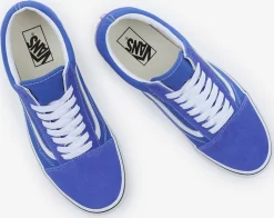 Vans Skate Sneakers Sneaker Low Old Skool Kvinder Royalblå -Sneakerbutik Til Kvinder cc456de8a04274df9fc358db7009b91b