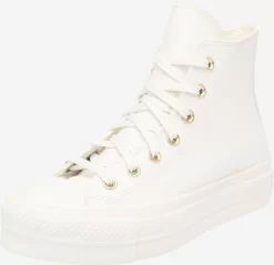 Converse High Top Sneakers Sneaker High Chuck Taylor All Star Lift Kvinder Naturhvid