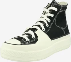 Converse High Top Sneakers Sneaker High Chuck Taylor All Star Construct Kvinder Sort
