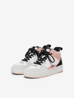 ONLY High Top Sneakers Sneaker High SAPHIRE Kvinder Hvid -Sneakerbutik Til Kvinder deda04c7164fe3de4b9d52418957e069 scaled